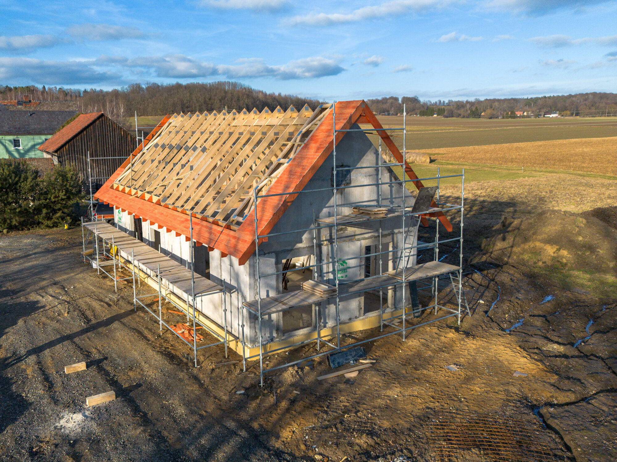 Realizacja 48HOME — konstrukcja betonowa