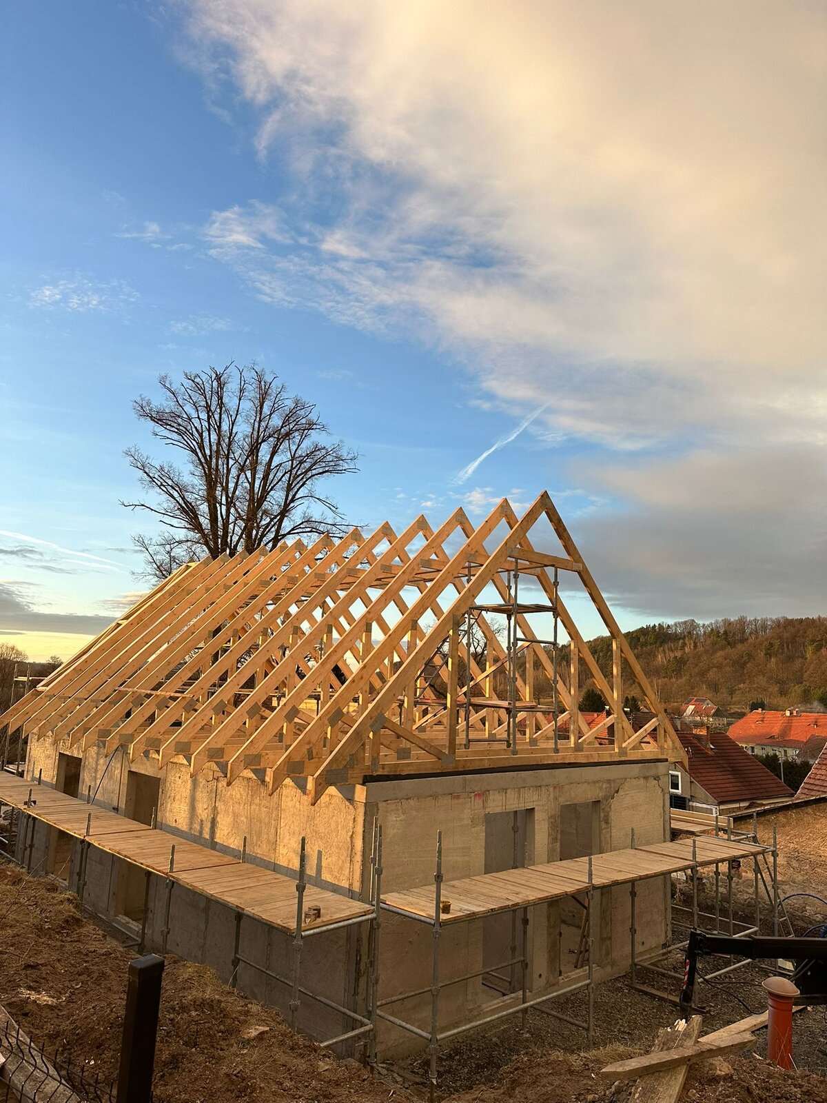 Realizacja 48HOME — etap budowy